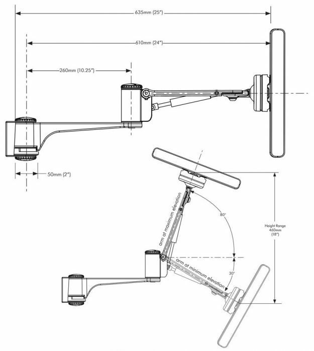 spacedec monitor arm