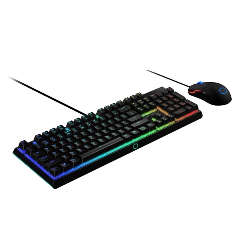 Cooler Master Ms110 Rgb Gaming Keyboard Mouse Combo Ebay