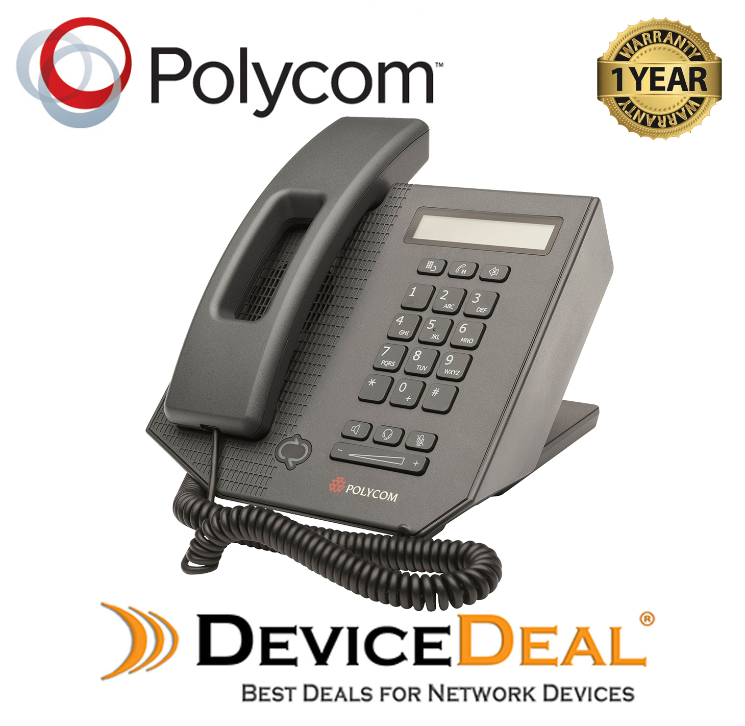 Polycom Cx300 R2 Usb Desktop Phone For Skype And Microsoft Lync