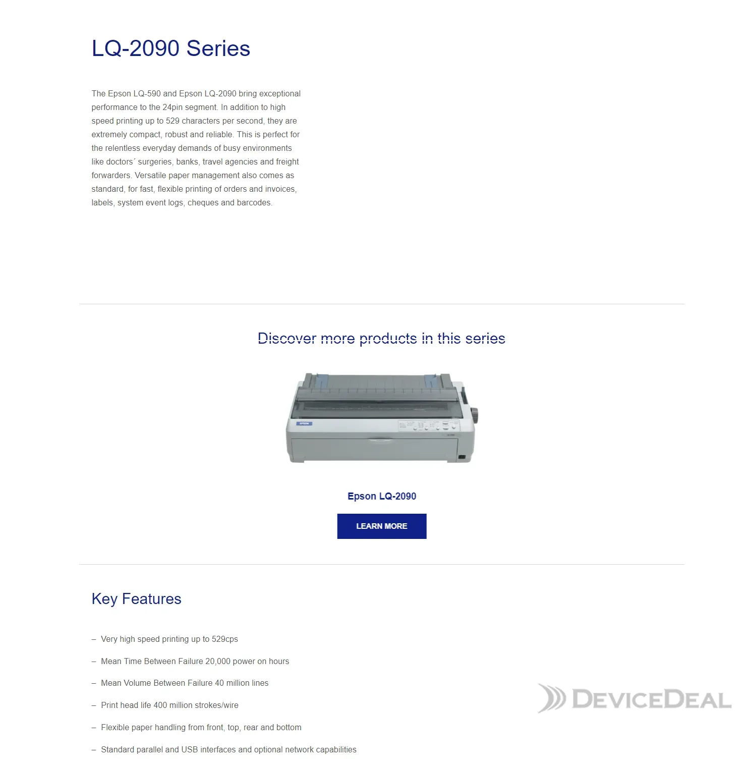 Epson lq 310 driver