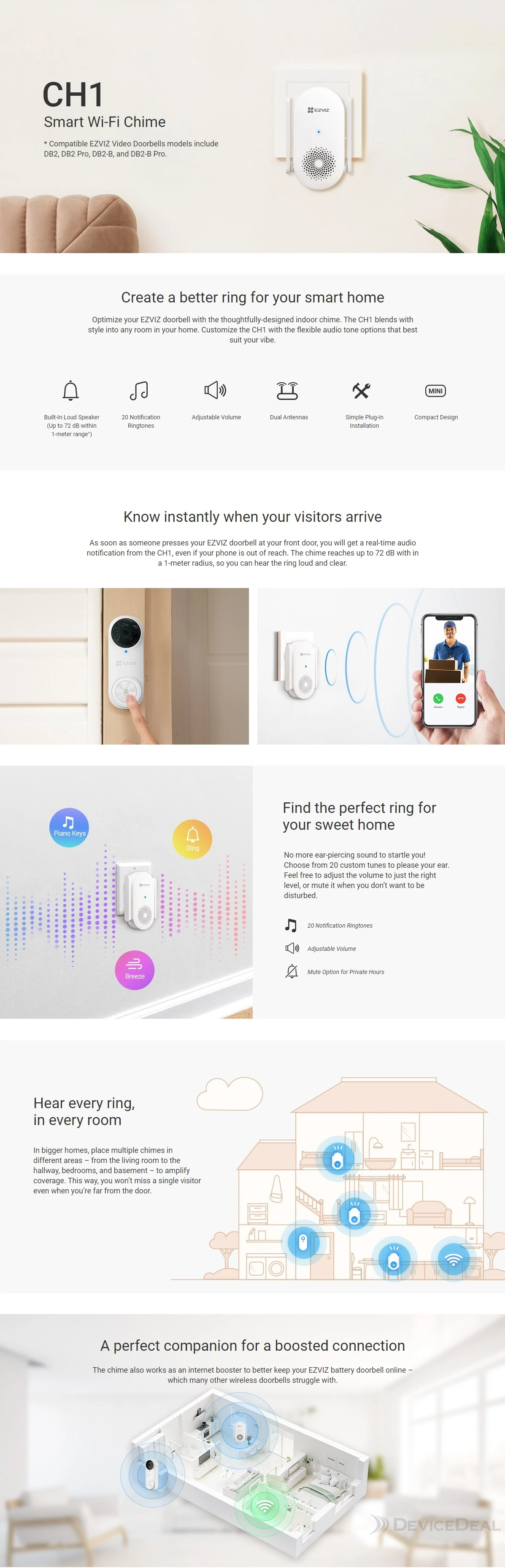 The EZVIZ HP7 Smart Video Doorbell takes the fight to Ring with an