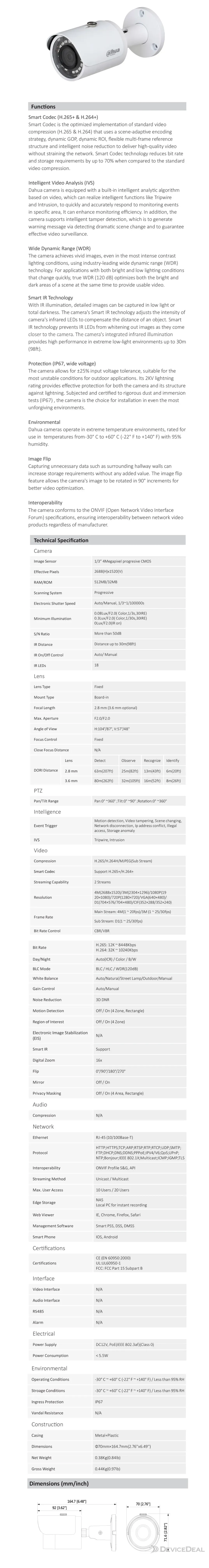 IPC-HFW1431SP-0280B