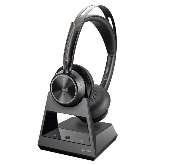 Plantronics/Poly Voyager Focus 2 Office, Teams, USB-A, Charge Stand ...