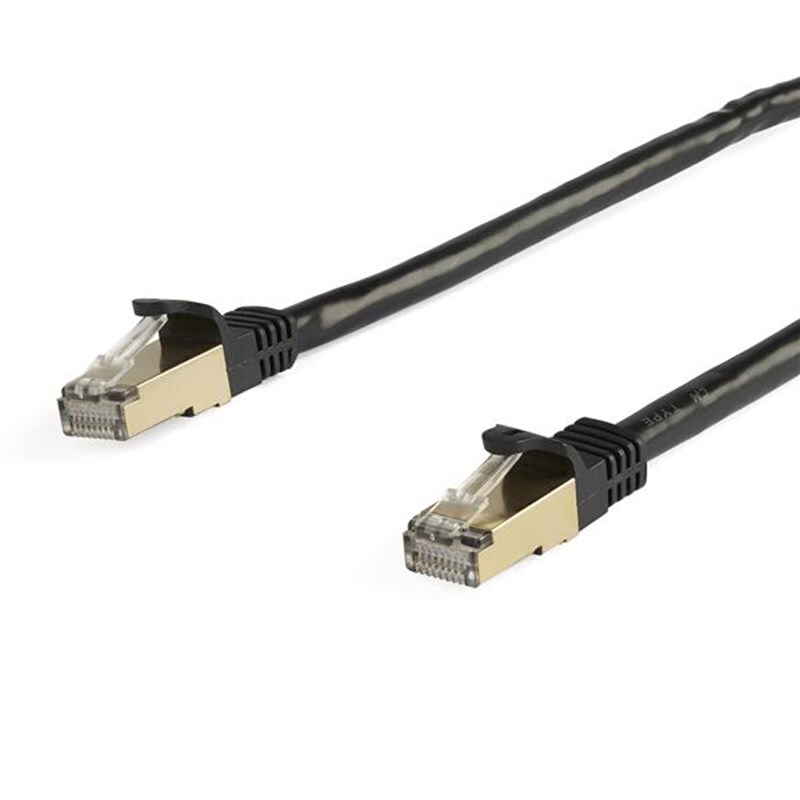 StarTech.com CAT 6 Network Connector - Clear - Cat6 Cable - RJ45 -  CRJ45C6SOL50 - Cable Connectors 