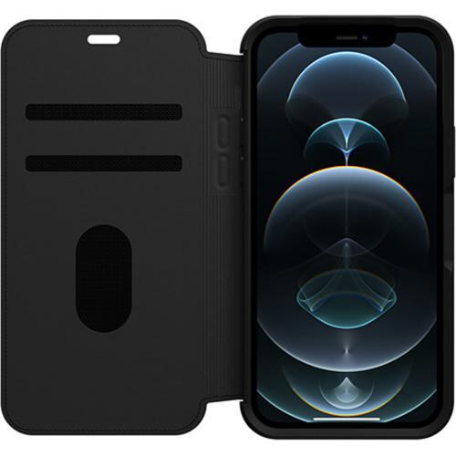 OtterBox Apple iPhone 12 / iPhone 12 Pro Strada Series Case - Black (77