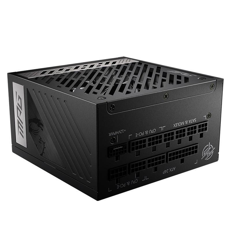 MSI MPG A850G PCIE5 850W 80+ Gold Fully Modular ATX 3.0 Power Supply ...