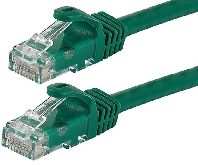 Shielded FTP Network Ethernet RJ45 Cat5E-CCA PATCH 26AWG Cable 0.5m 50cm  Black