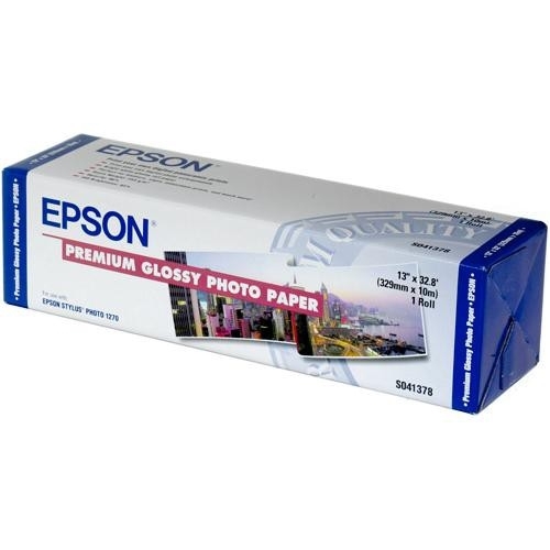 Epson Premium Glossy Photo Paper 255gsm 329mm 10m C13s041378 6200