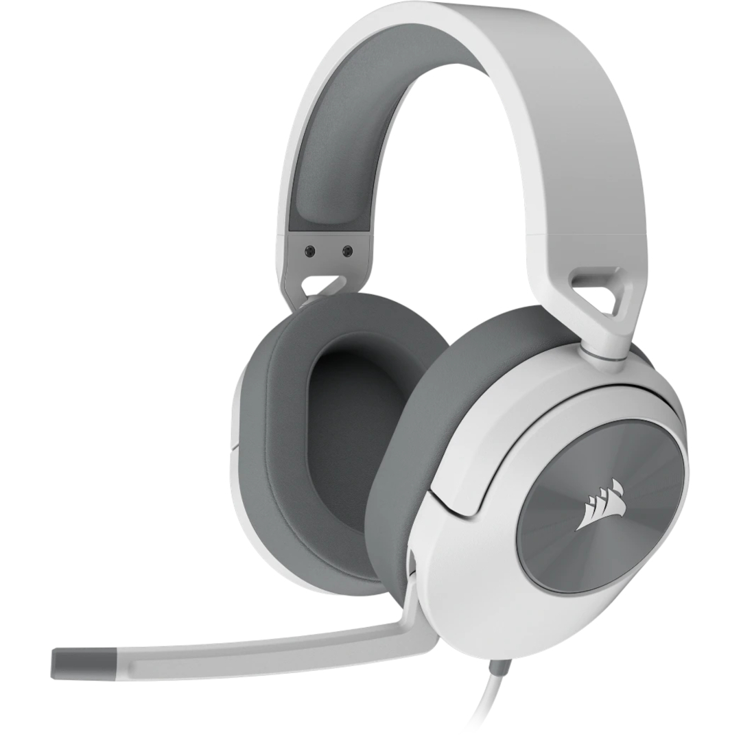 Corsair HS55 Stereo Gaming Headset CA-9011261-AP - White |DeviceDeal