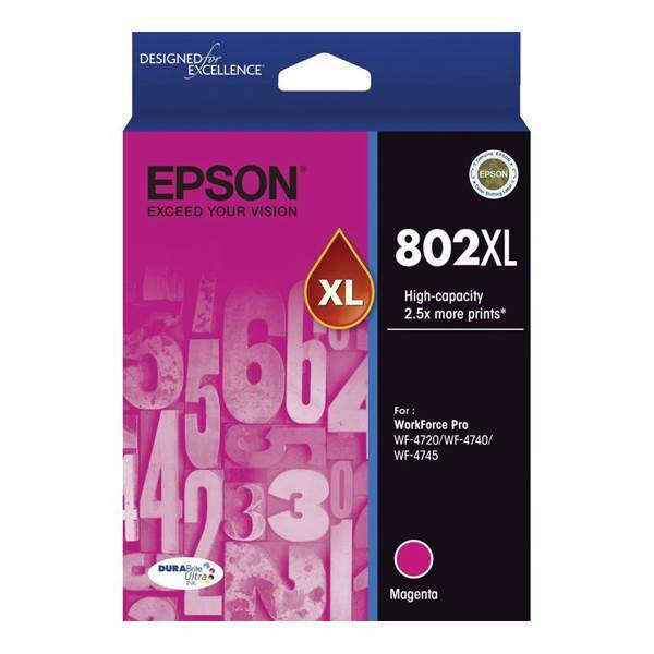 Epson T802xl Bcs Durabrite Ultra Black High Capacity And 58 Off 9686