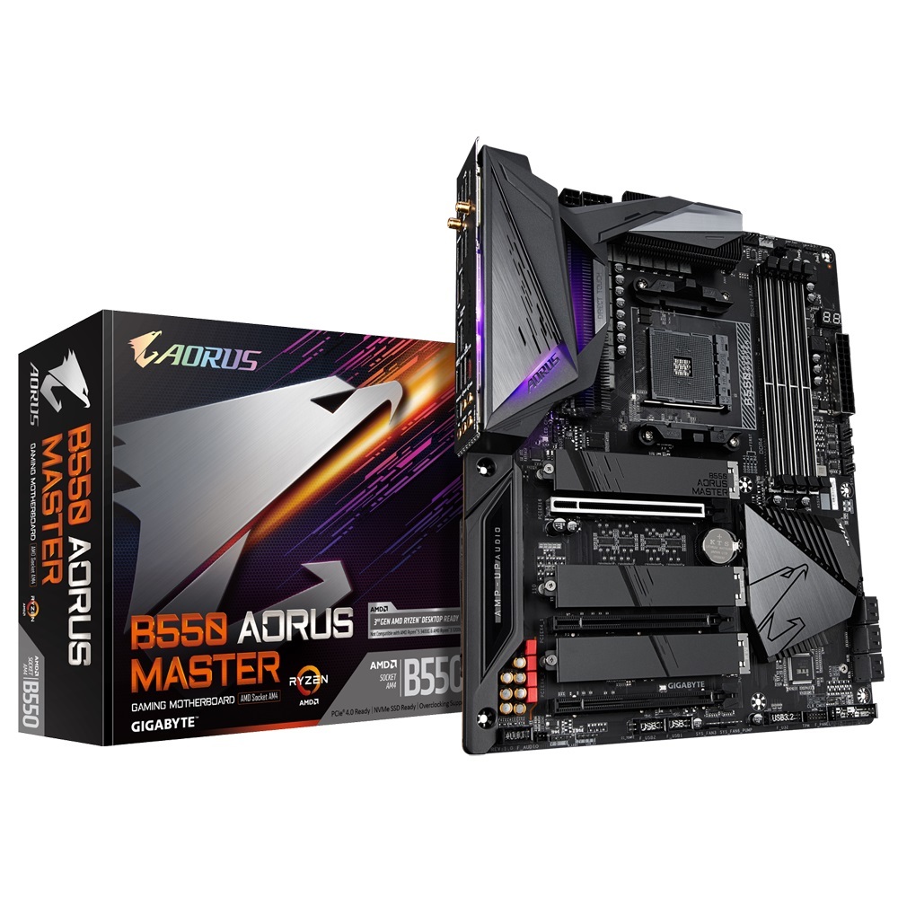 Gigabyte B550 AORUS MASTER AM4 ATX Motherboard