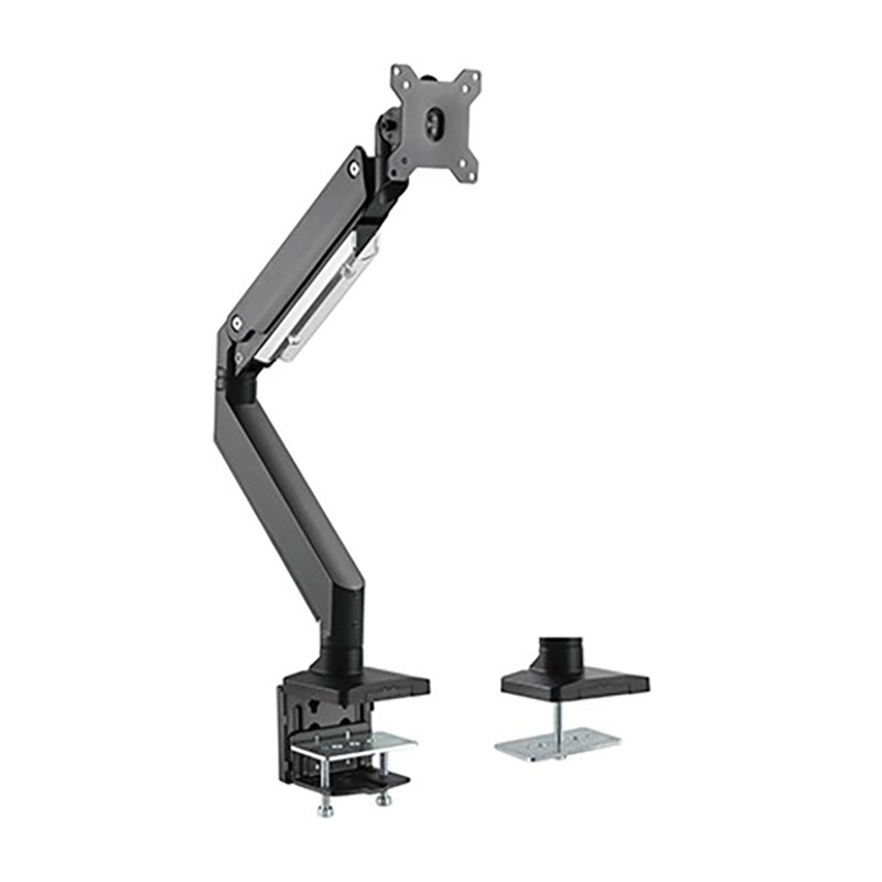 Brateck Single Monitor Heavy-Duty Gas Spring Aluminum Monitor Arm Fit ...