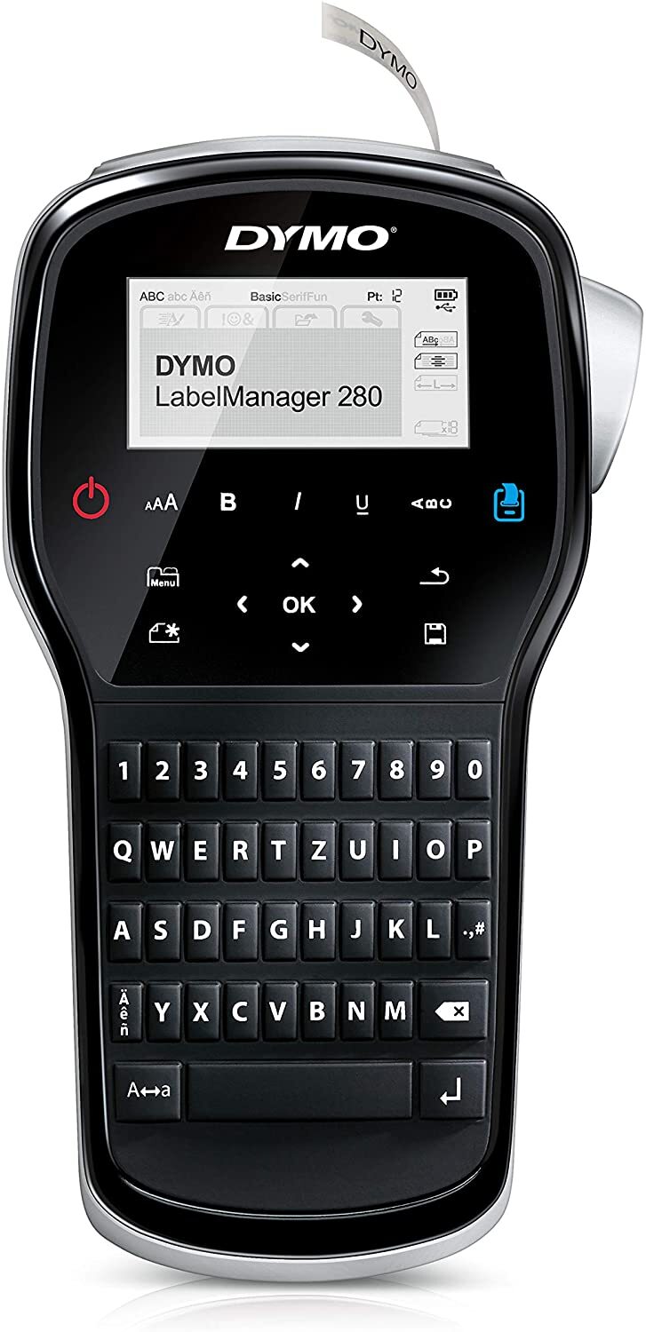 Dymo LabelManager 280 Portable Label Maker Large Display DeviceDeal
