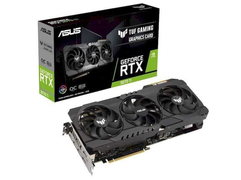 Asus TUF Gaming GeForce RTX 3070 Ti V2 OC Edition 8GB Graphics Card ...