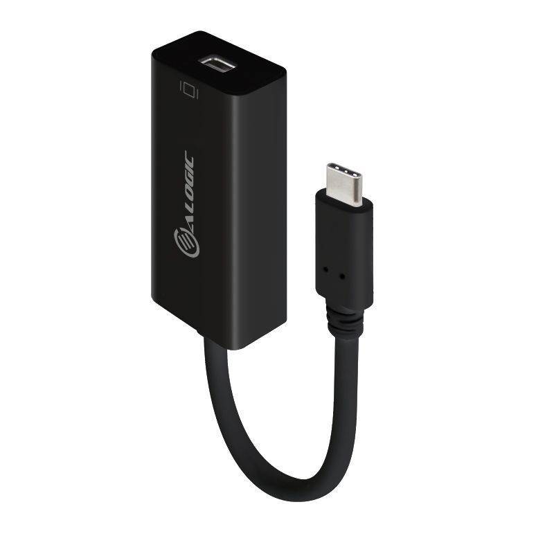 Alogic 10cm USB-C to Mini DisplayPort Adapter with 4K2K Support - Black ...