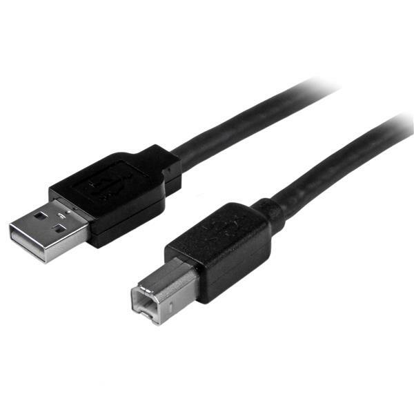 StarTech 15m Active USB 2.0 A To B Cable - M/M USB2HAB50AC