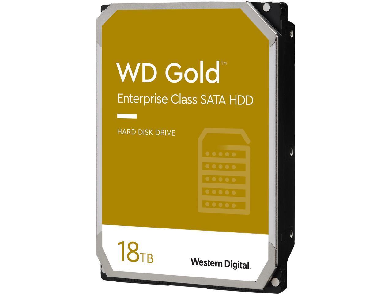 WESTERN DIGITAL 18TB GOLD 512 MB 3.5IN SATA 6GB/S 7200RPM | DeviceDeal