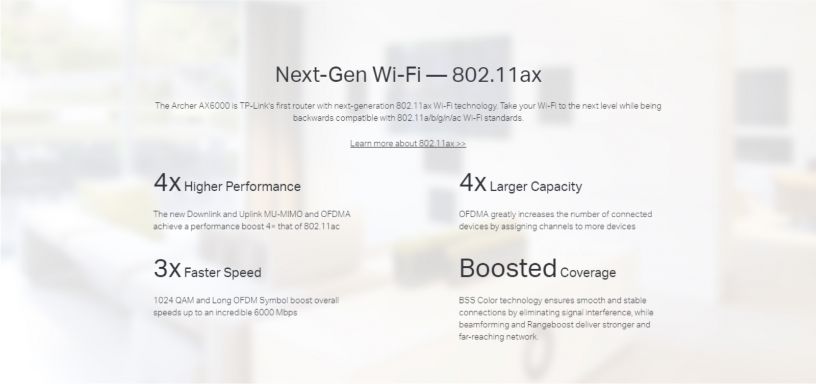 TP-Link Archer AX6000 Next-Gen Wi-Fi Router