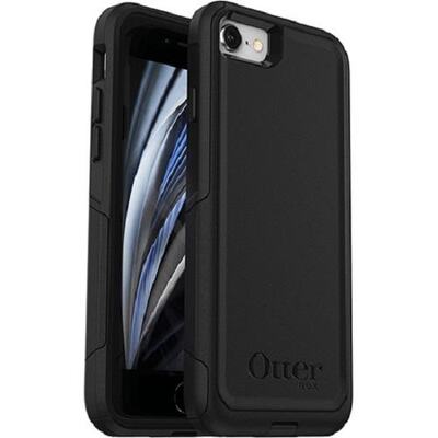 OtterBox Apple iPhone SE (3rd & 2nd Gen) and iPhone 8/7 Commuter Series Case - Black (77-56650)