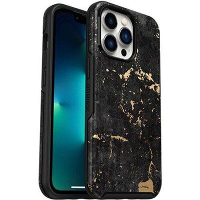 OtterBox Apple iPhone 13 Pro Symmetry Series Antimicrobial Case - Enigma (Black Graphic) (77-83576)