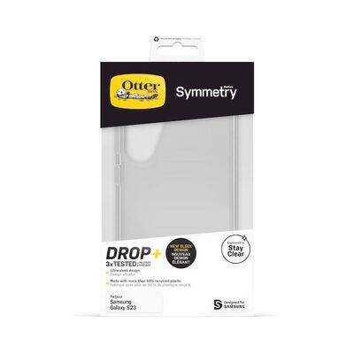OtterBox Samsung Galaxy S23  Symmetry Series Clear Antimicrobial Case - Clear (77-91213)