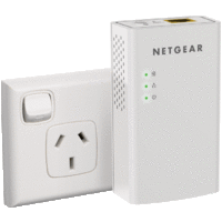 NETGEAR PL1000 1 Port Gigabit Ethernet Powerline Kit