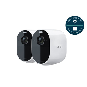 Arlo Essential Spotlight 2 Camera Wire-Free 1080p Color Night Vision  Indoor/Outdoor